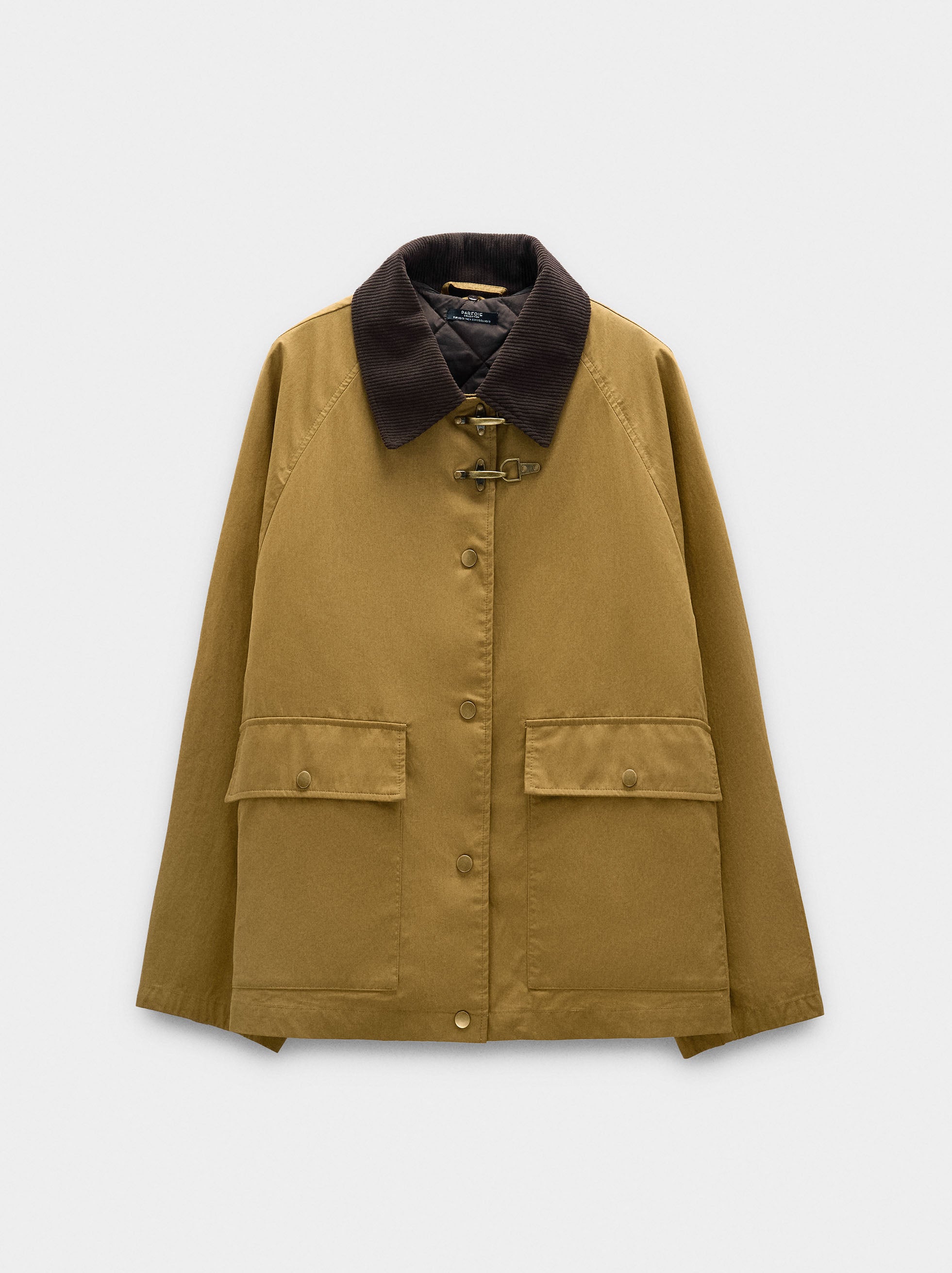 Chaqueta De Algodón Con Chaleco