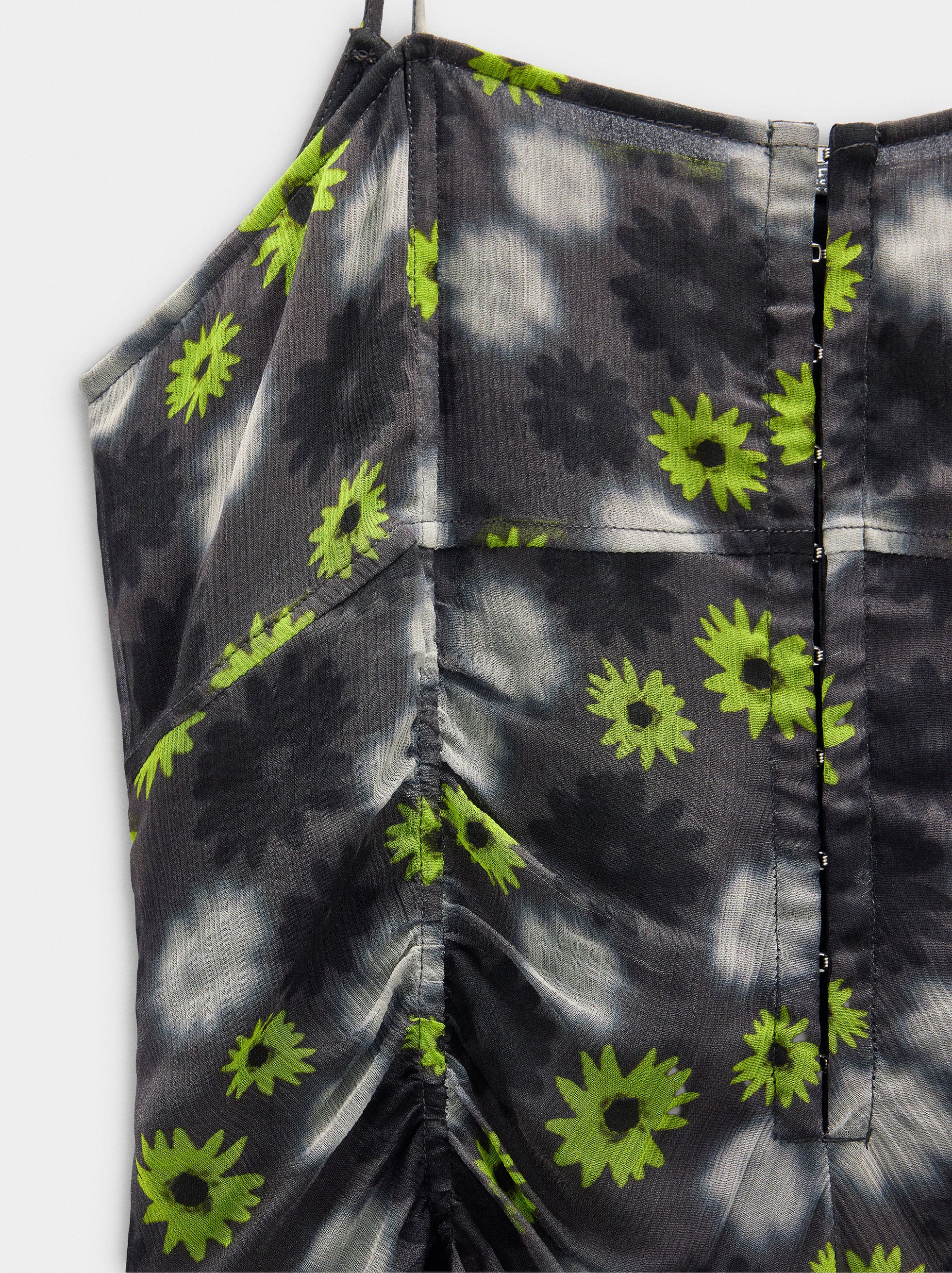 Vestido Largo Estampado Floral