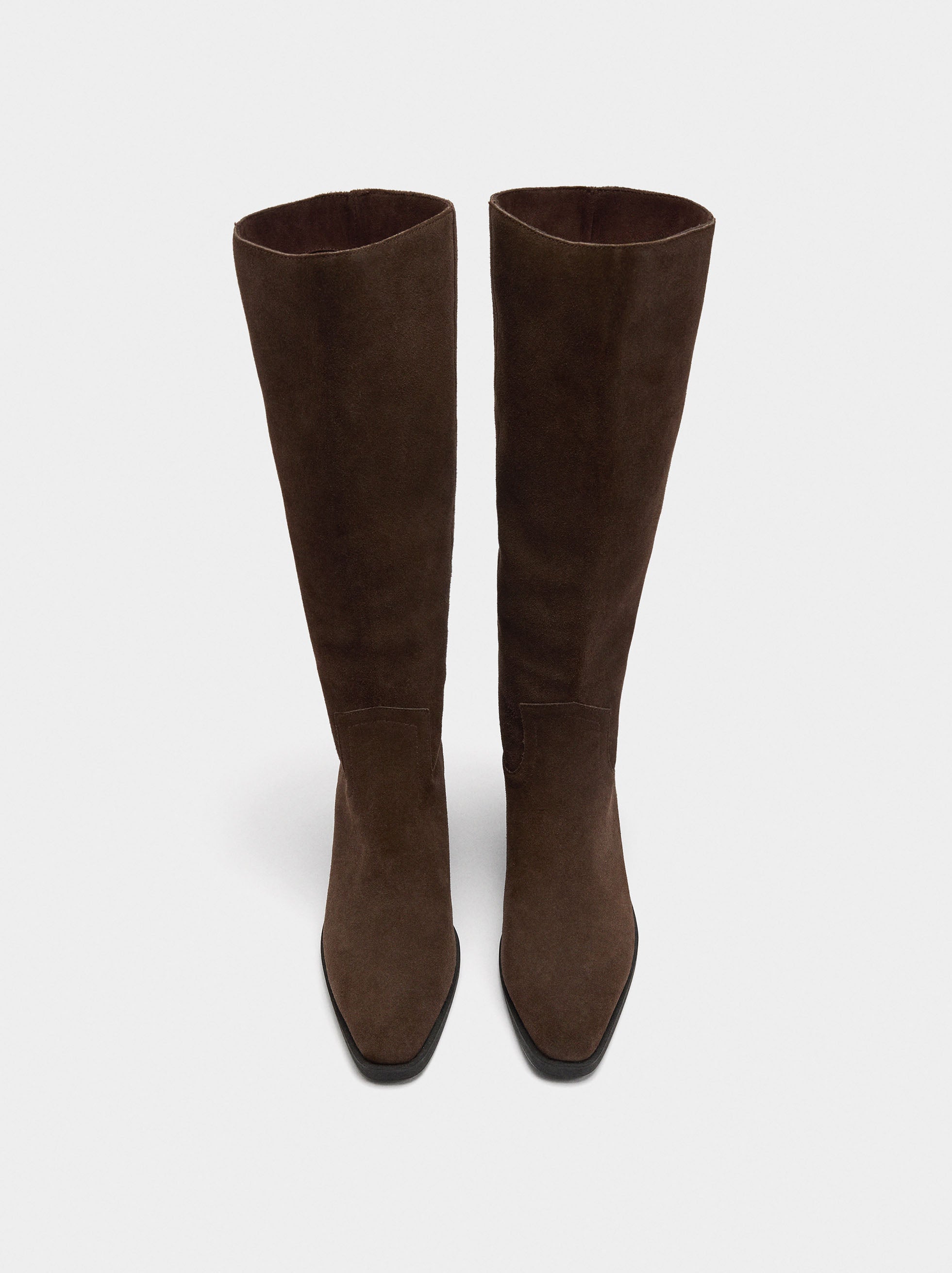Botas Altas De Piel