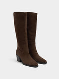 Botas Altas De Piel
