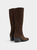 Botas Altas De Piel