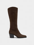Botas Altas De Piel