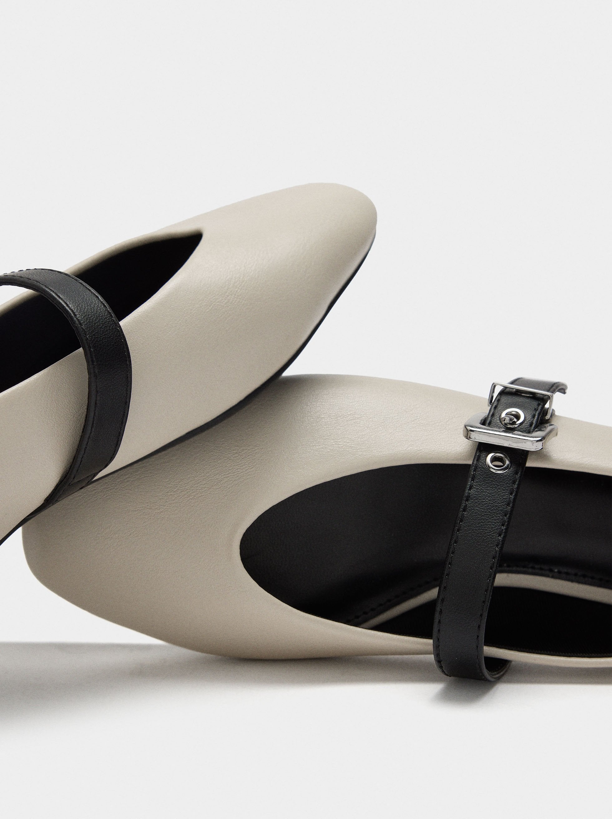 Bailarinas Bicolor Con Tira