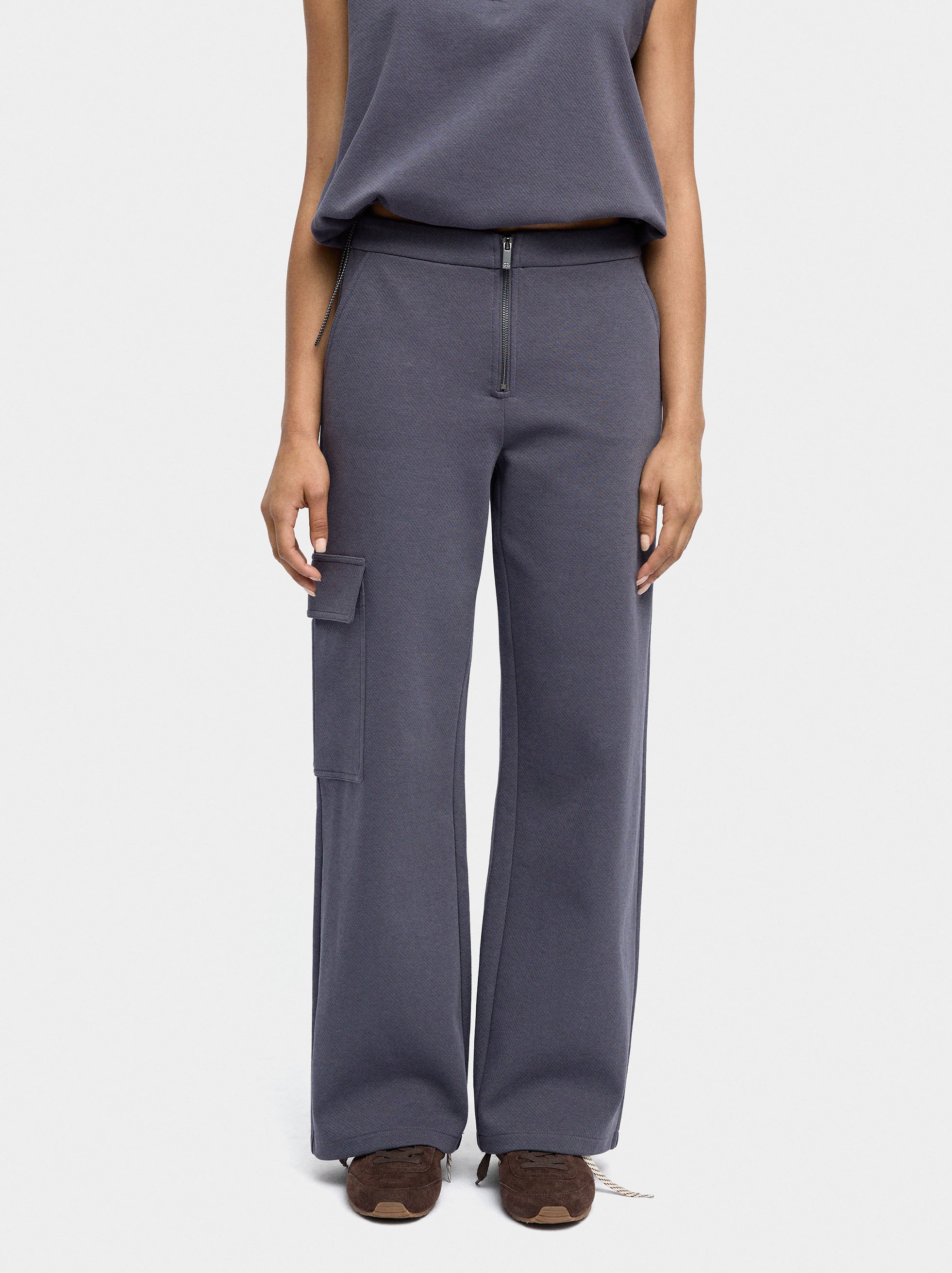 Pantalón Cargo De Algodón