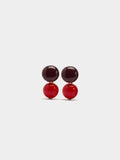 Pendientes Cortos Con Piedras