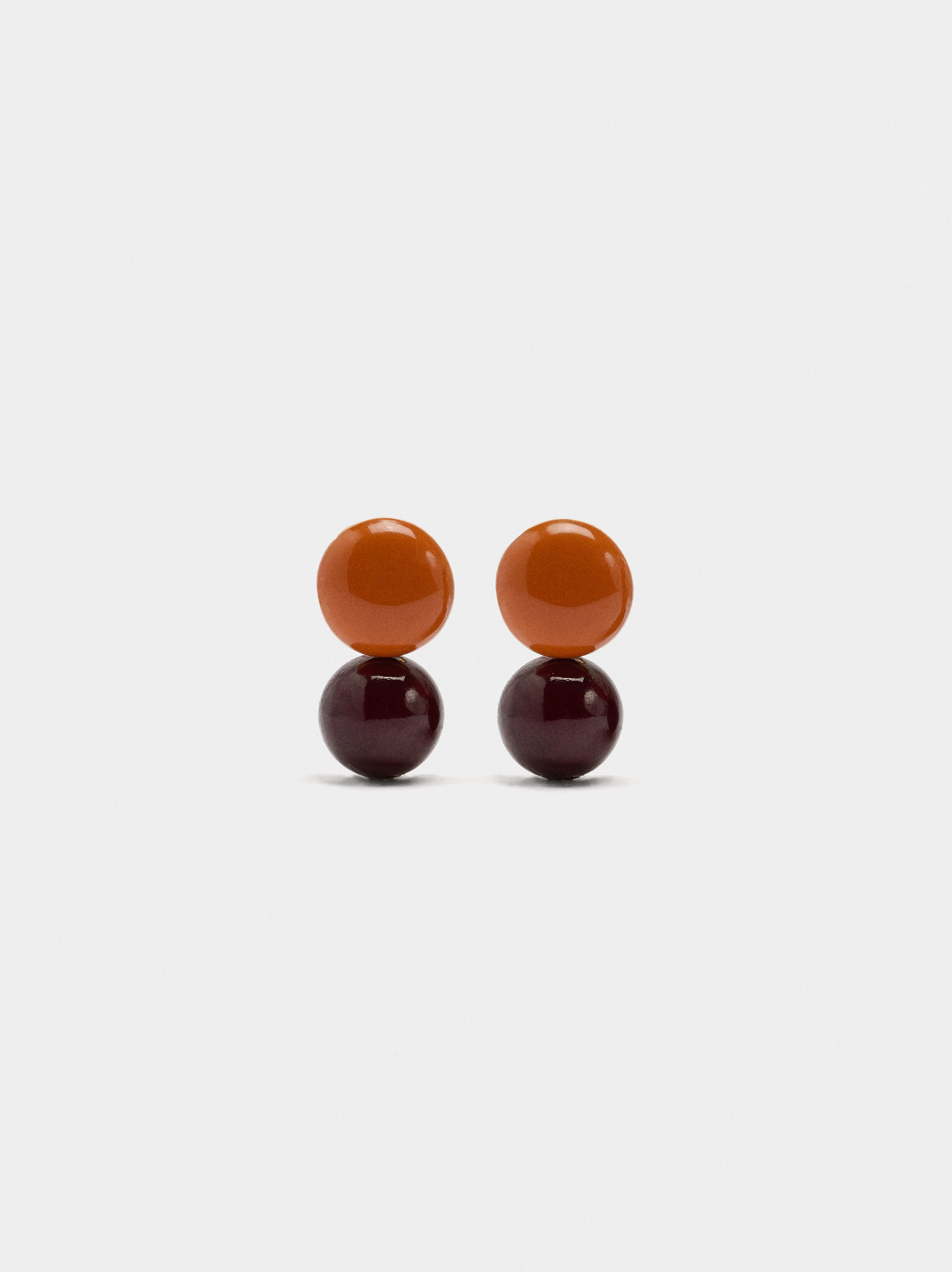 Pendientes Cortos Con Piedras