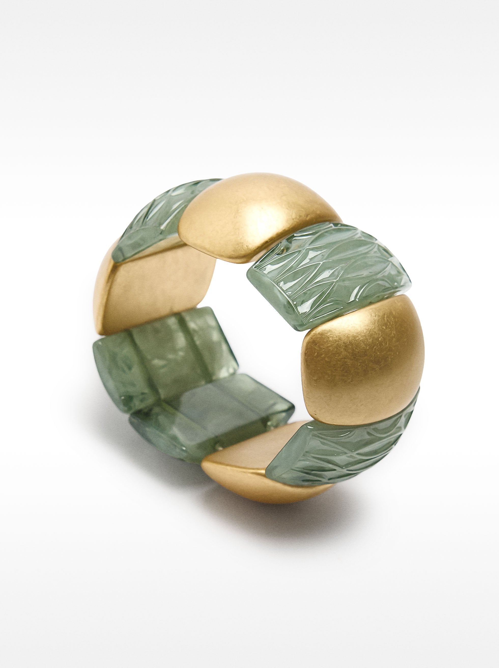 Pulsera Elástica Efecto Piedra