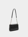 Bolso De Hombro Acolchado Con Solapa