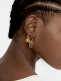 Set De Aros Con Piedras