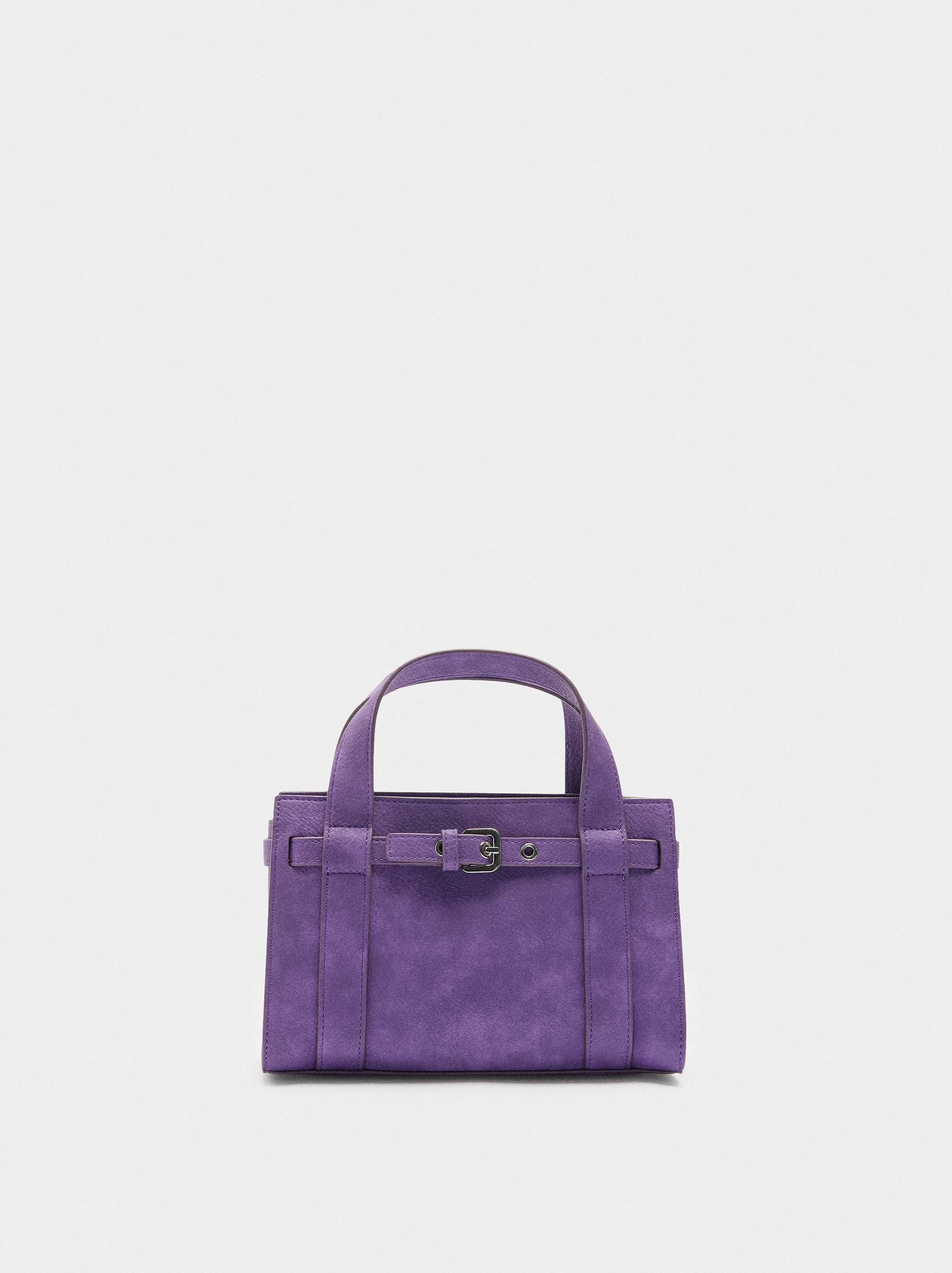 Bolso Tote Con Hebilla