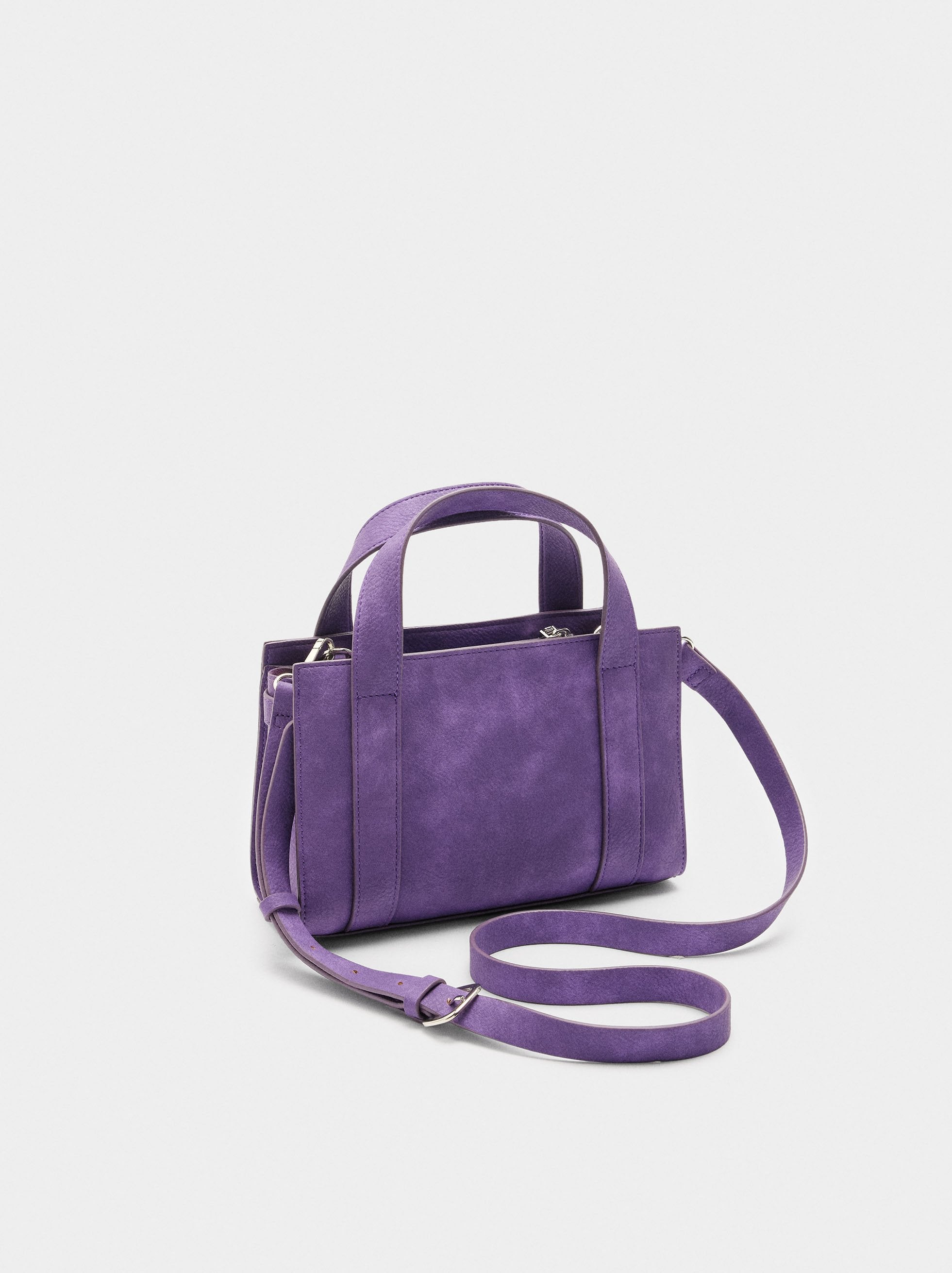 Bolso Tote Con Hebilla