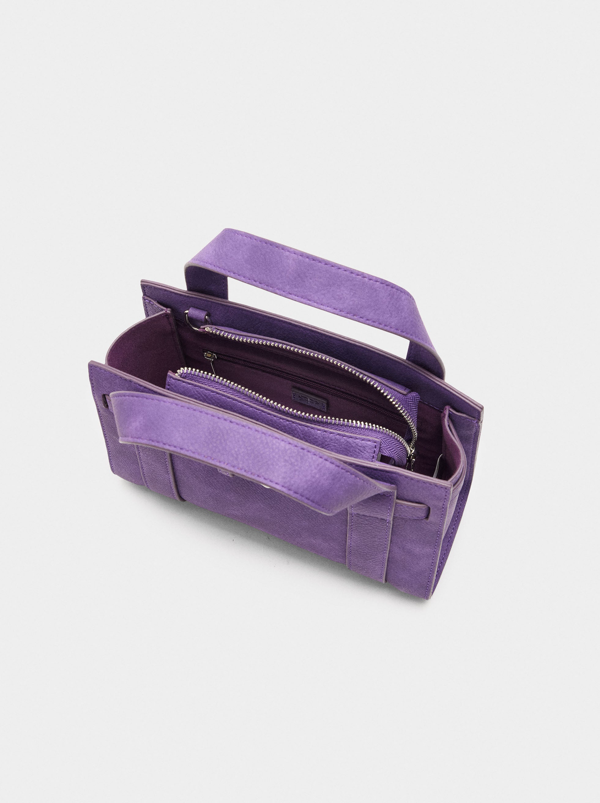 Bolso Tote Con Hebilla