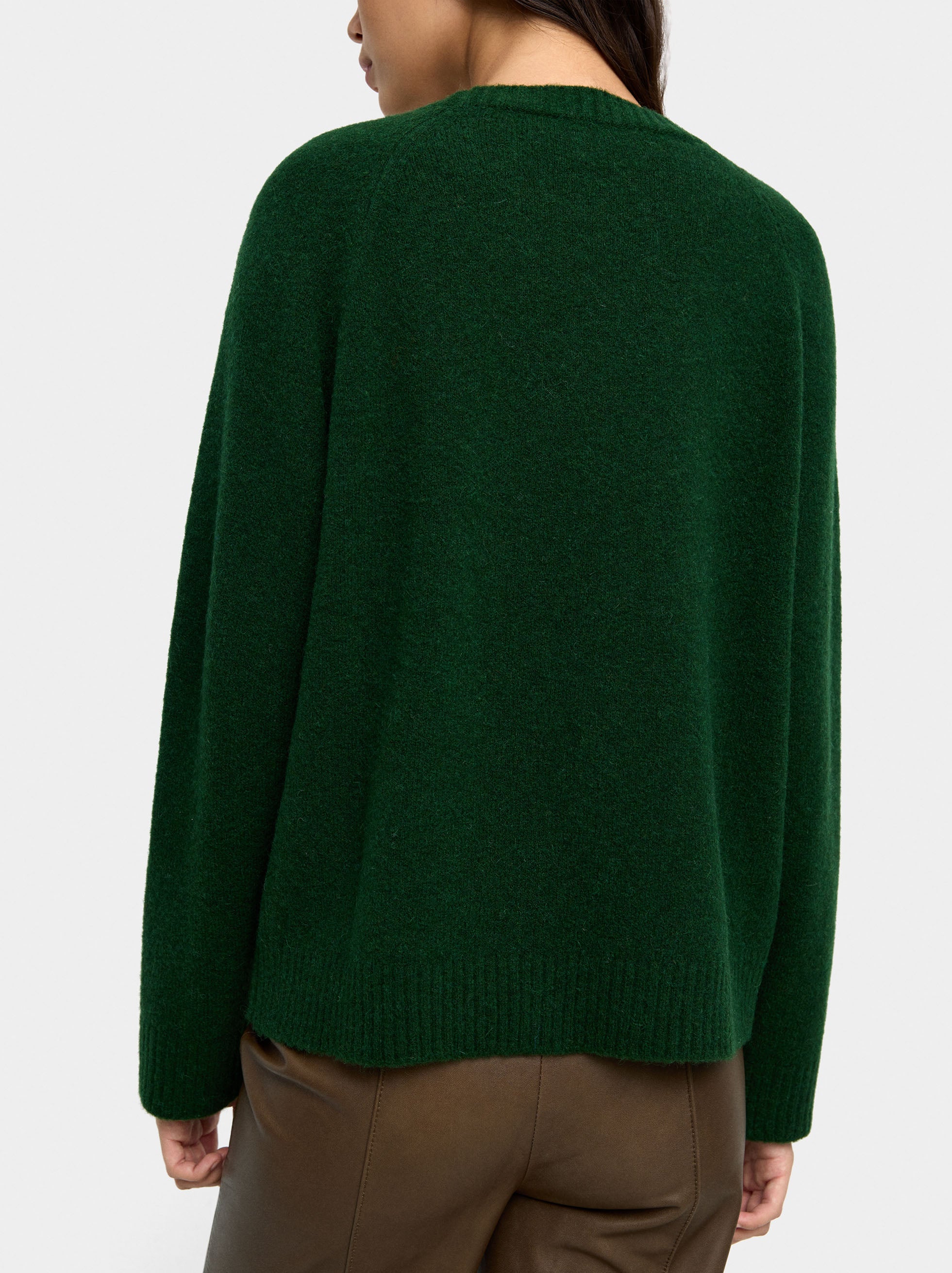 Jersey De Punto Con Lana