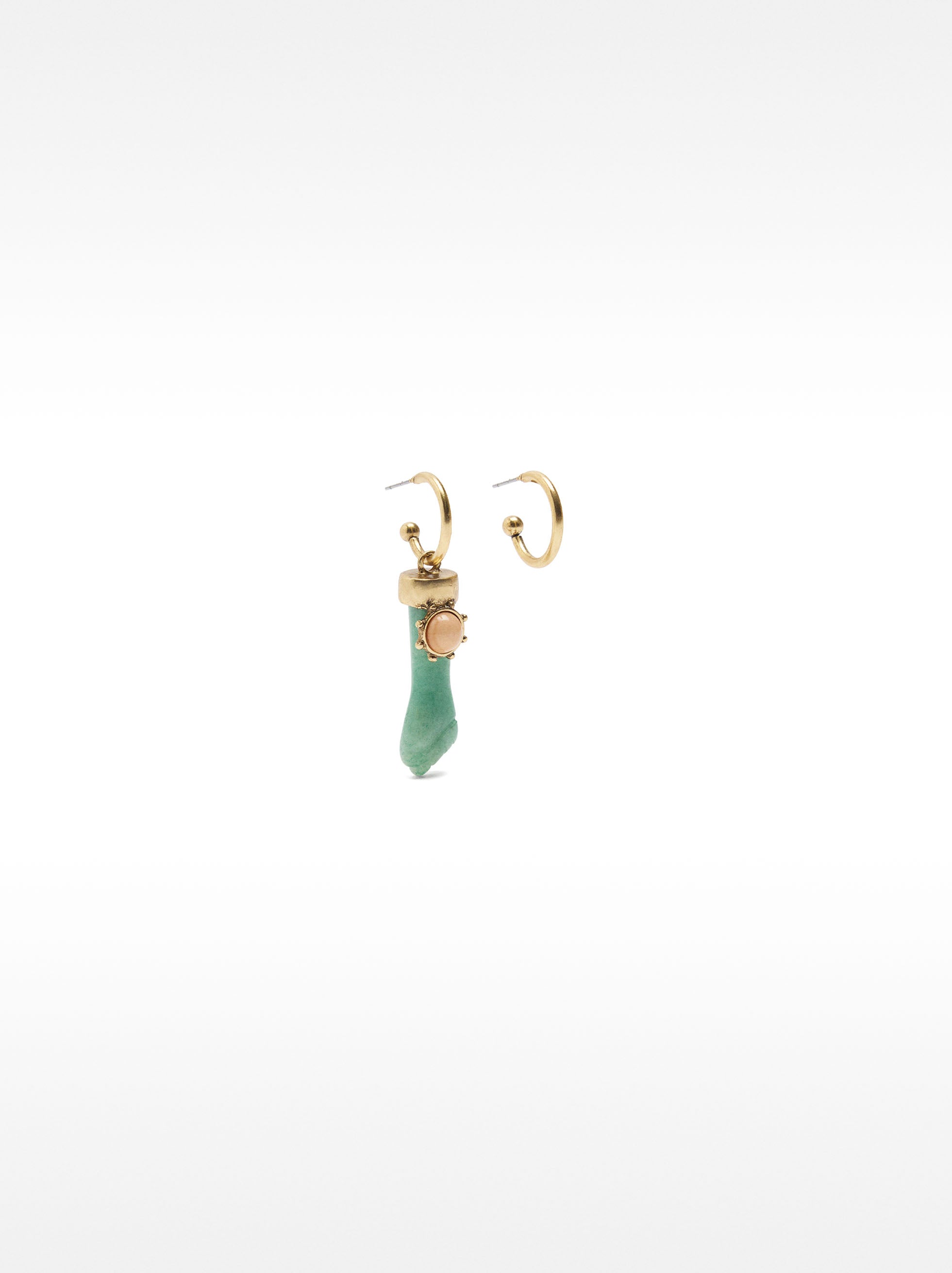 Aros Asimétricos Con Piedra