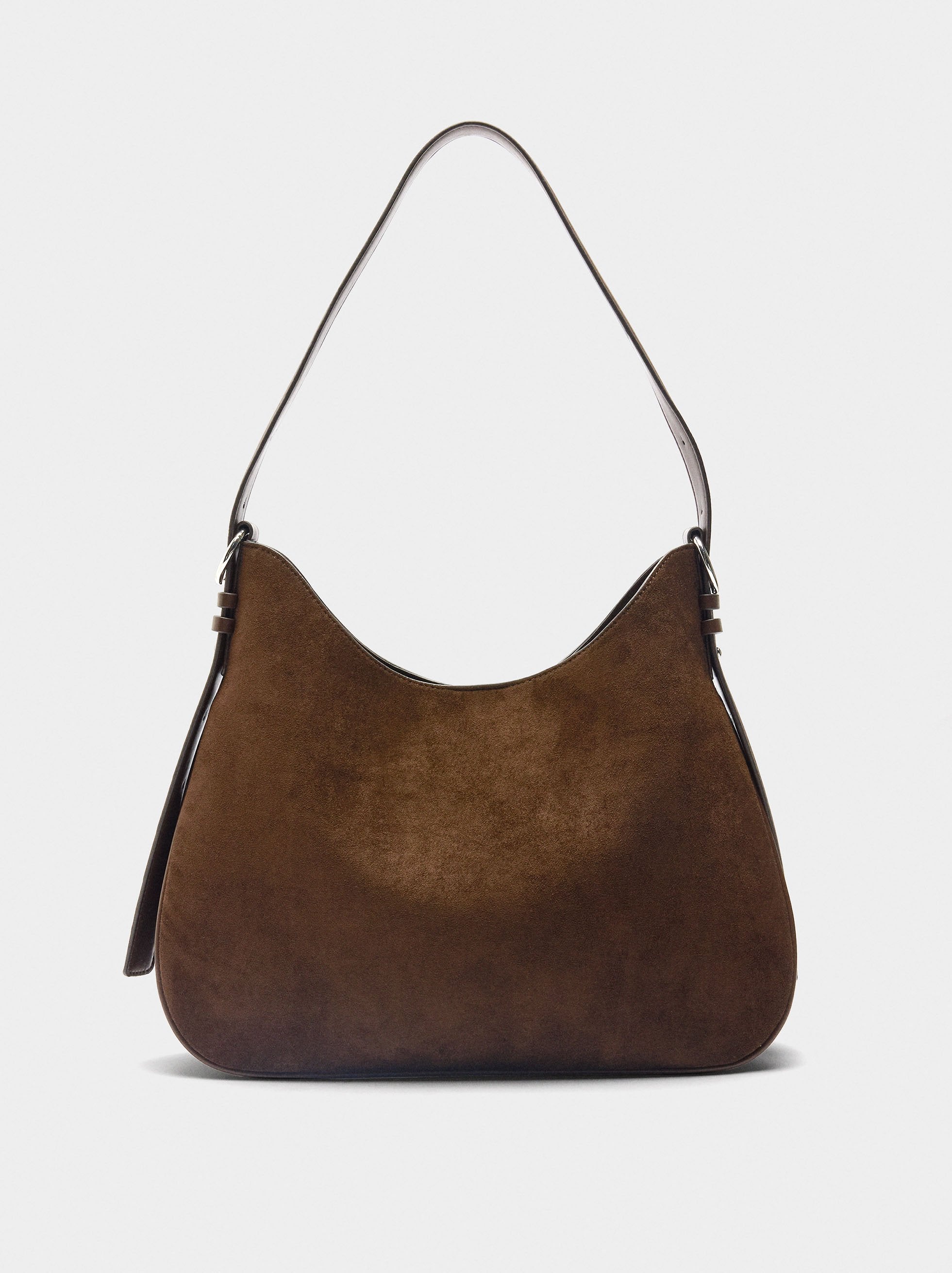 Bolso De Hombro Con Textura