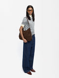 Bolso De Hombro Con Textura