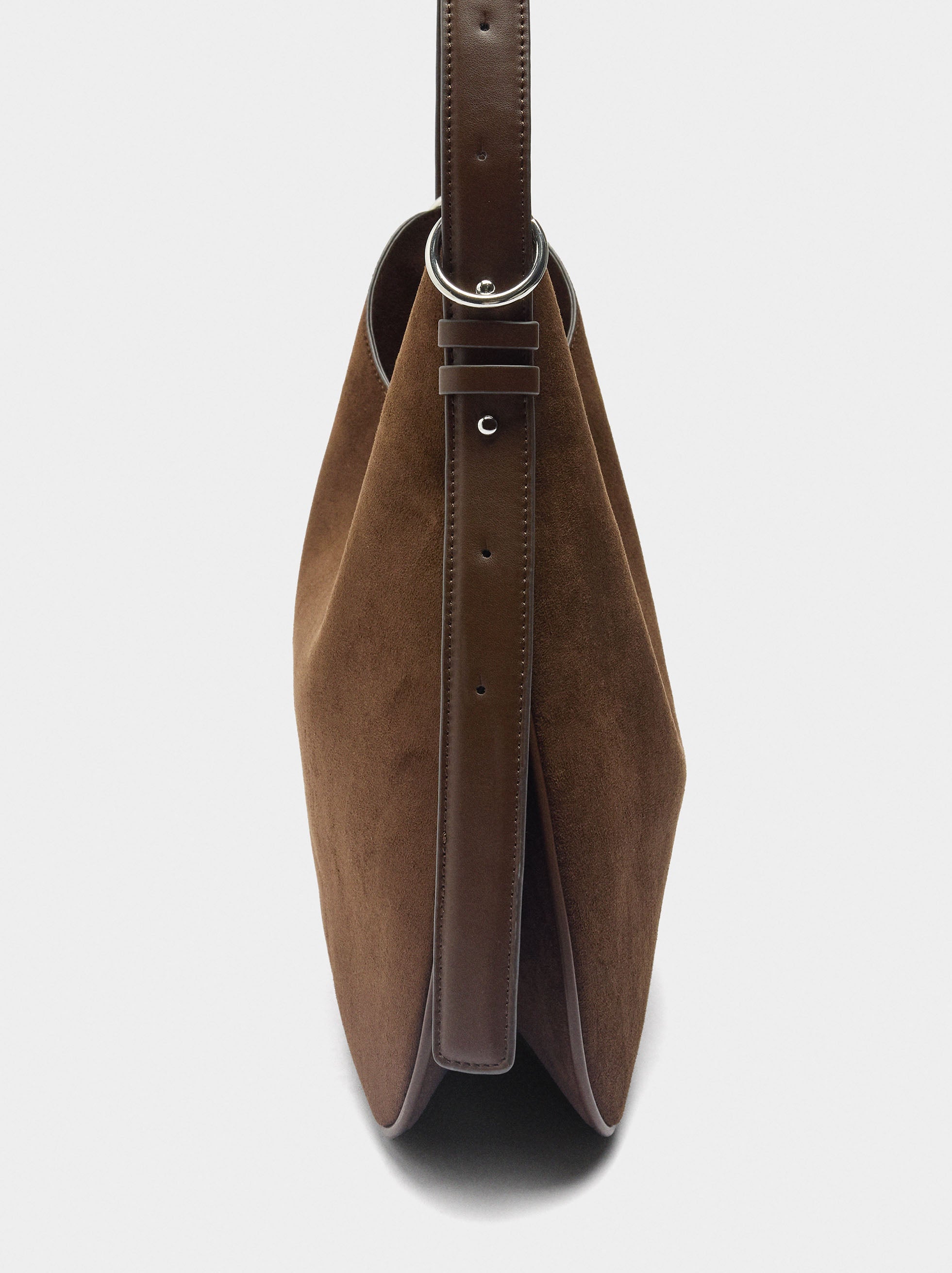 Bolso De Hombro Con Textura