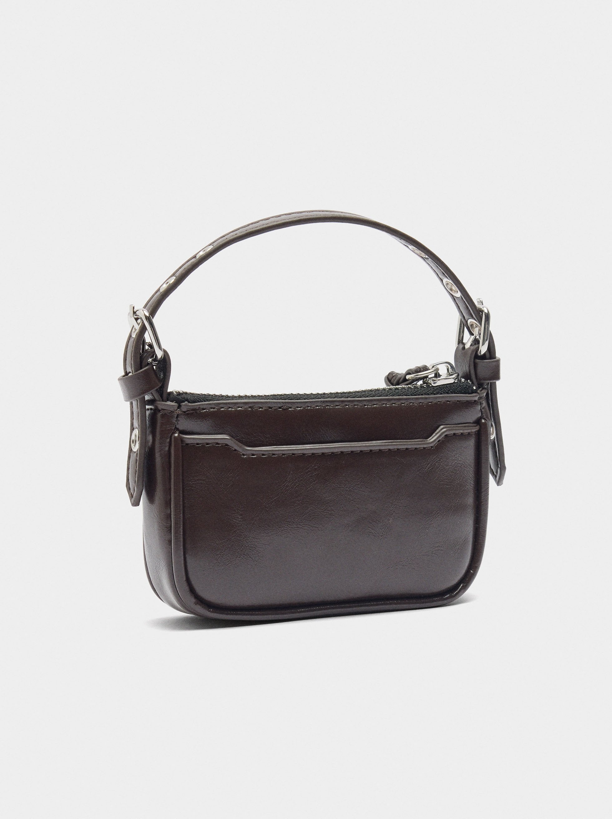 Charm Mini Bolso De Piel