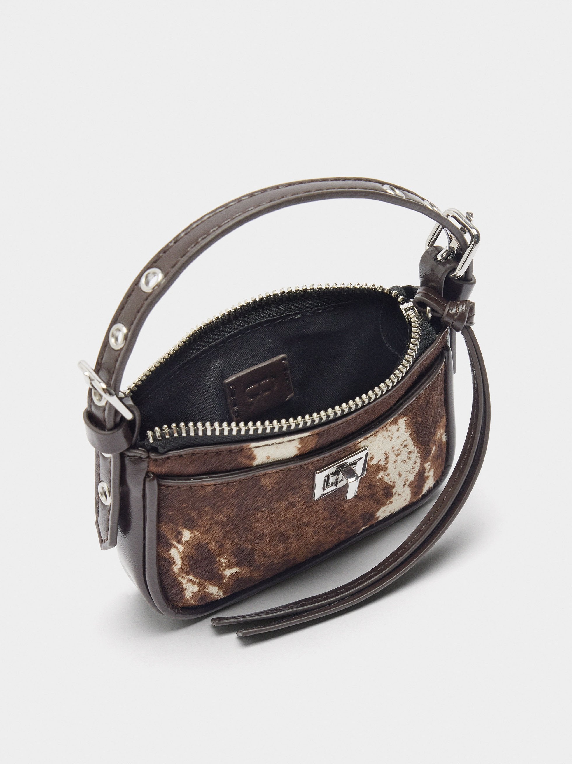 Charm Mini Bolso De Piel