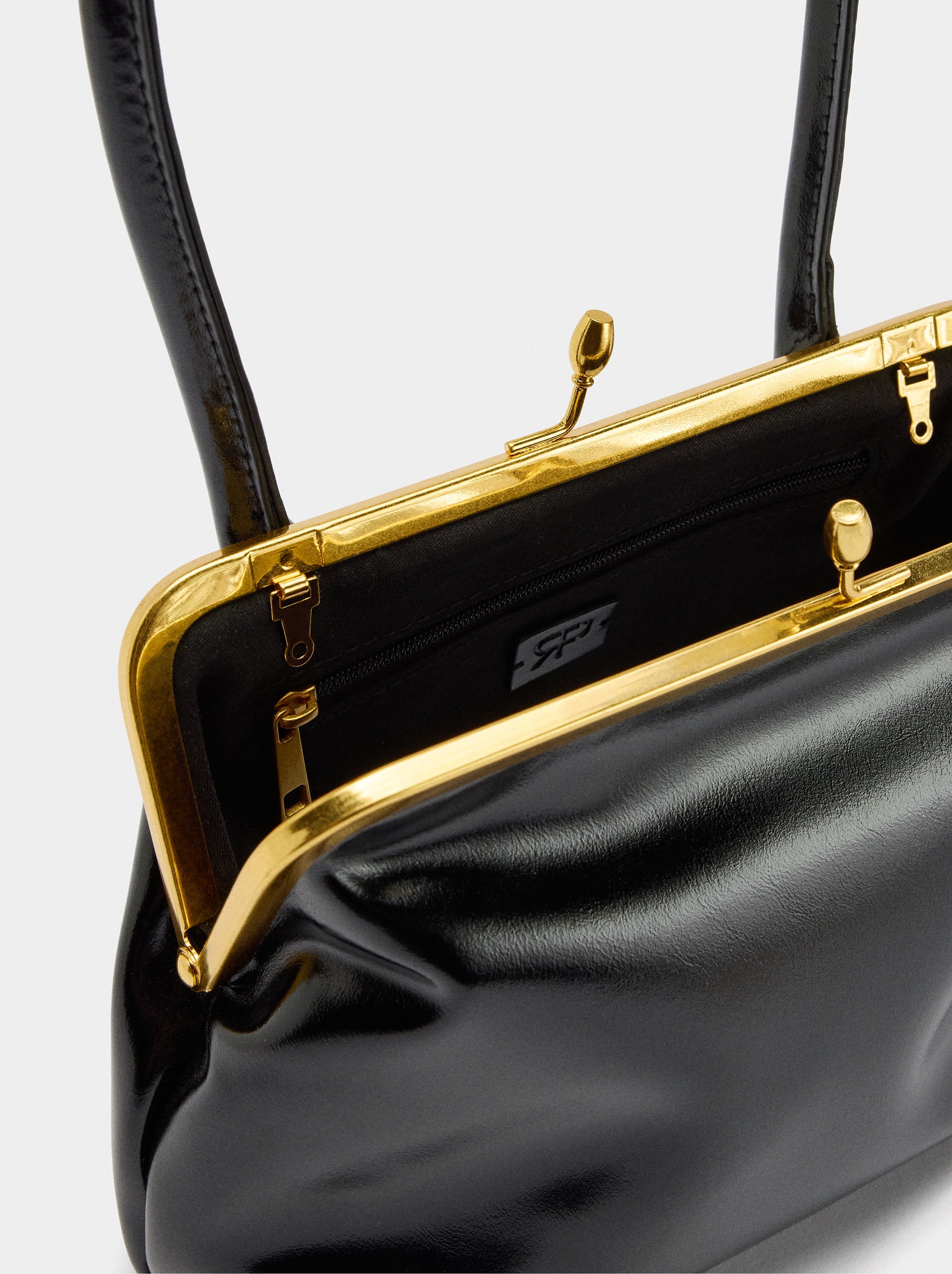 Bolso De Fiesta Con Cierre De Boquilla