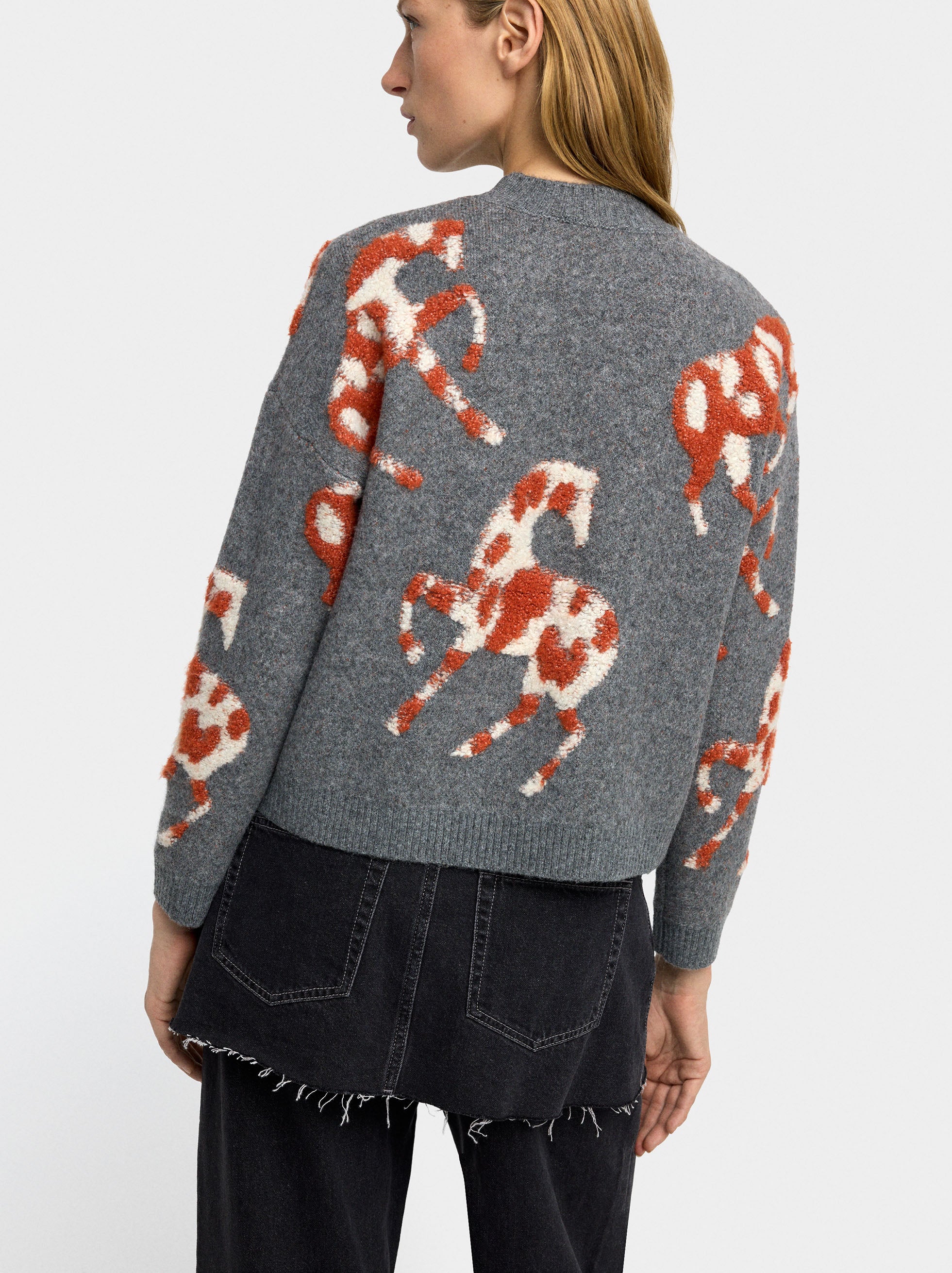 Jersey De Punto Jacquard