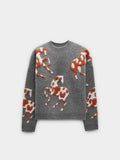 Jersey De Punto Jacquard