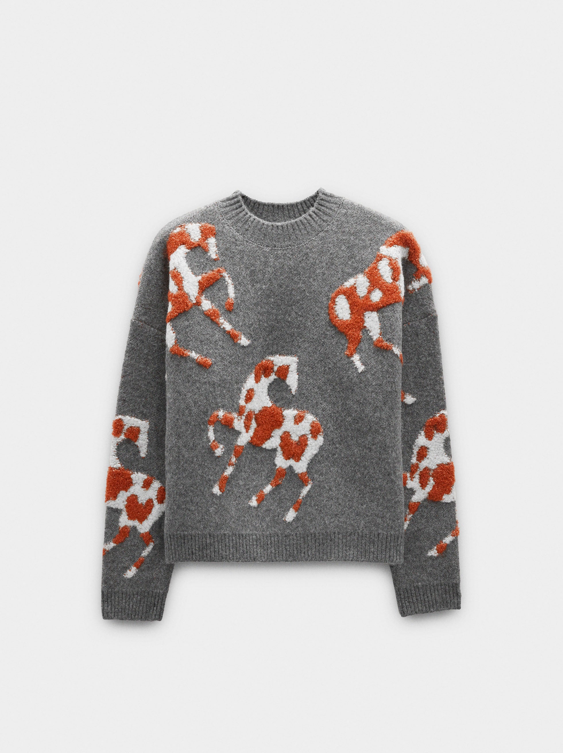 Jersey De Punto Jacquard