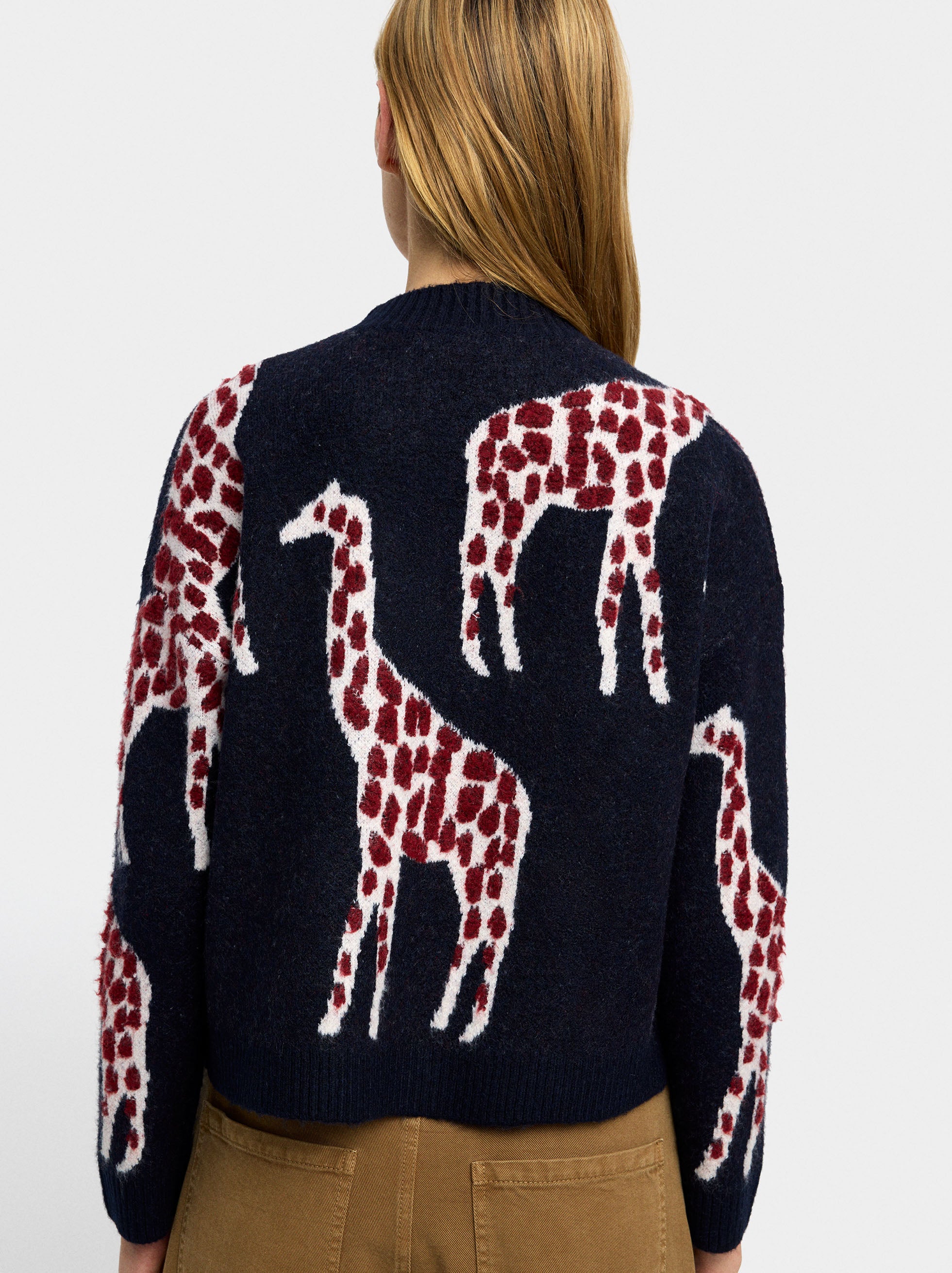 Jersey De Punto Jacquard