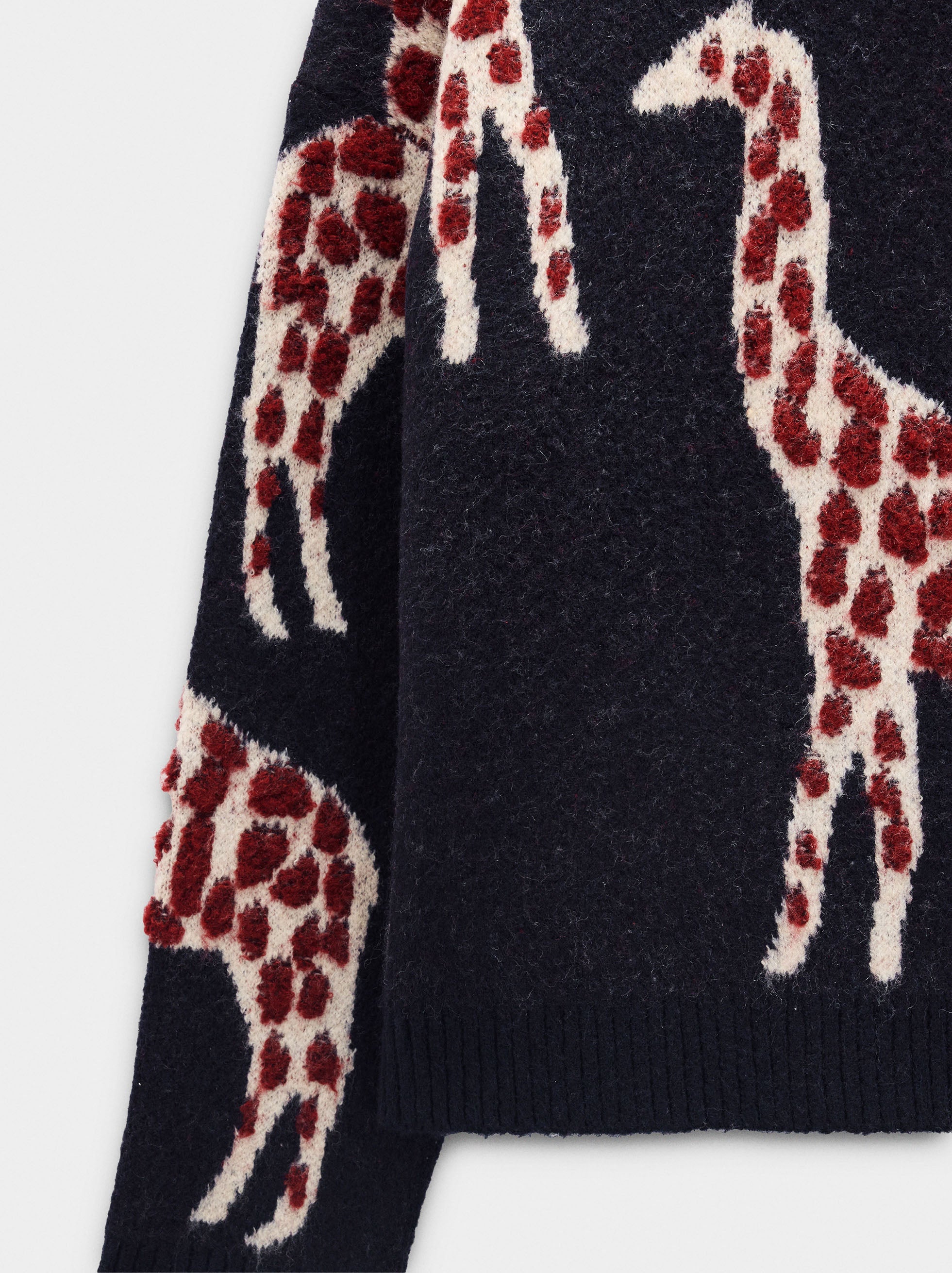 Jersey De Punto Jacquard