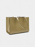 Bolso Shopper Con Colgante