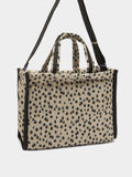Bolso Shopper De Nylon Estampado Animal