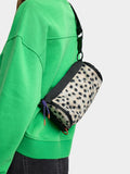 Bolso Bowling De Nylon Estampado Animal
