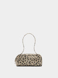 Bolso De Hombro De Nylon Estampado Animal