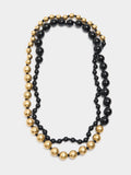 Collar Bicolor De Dos Vueltas
