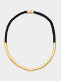 Collar Bicolor Con Mitad Rígida
