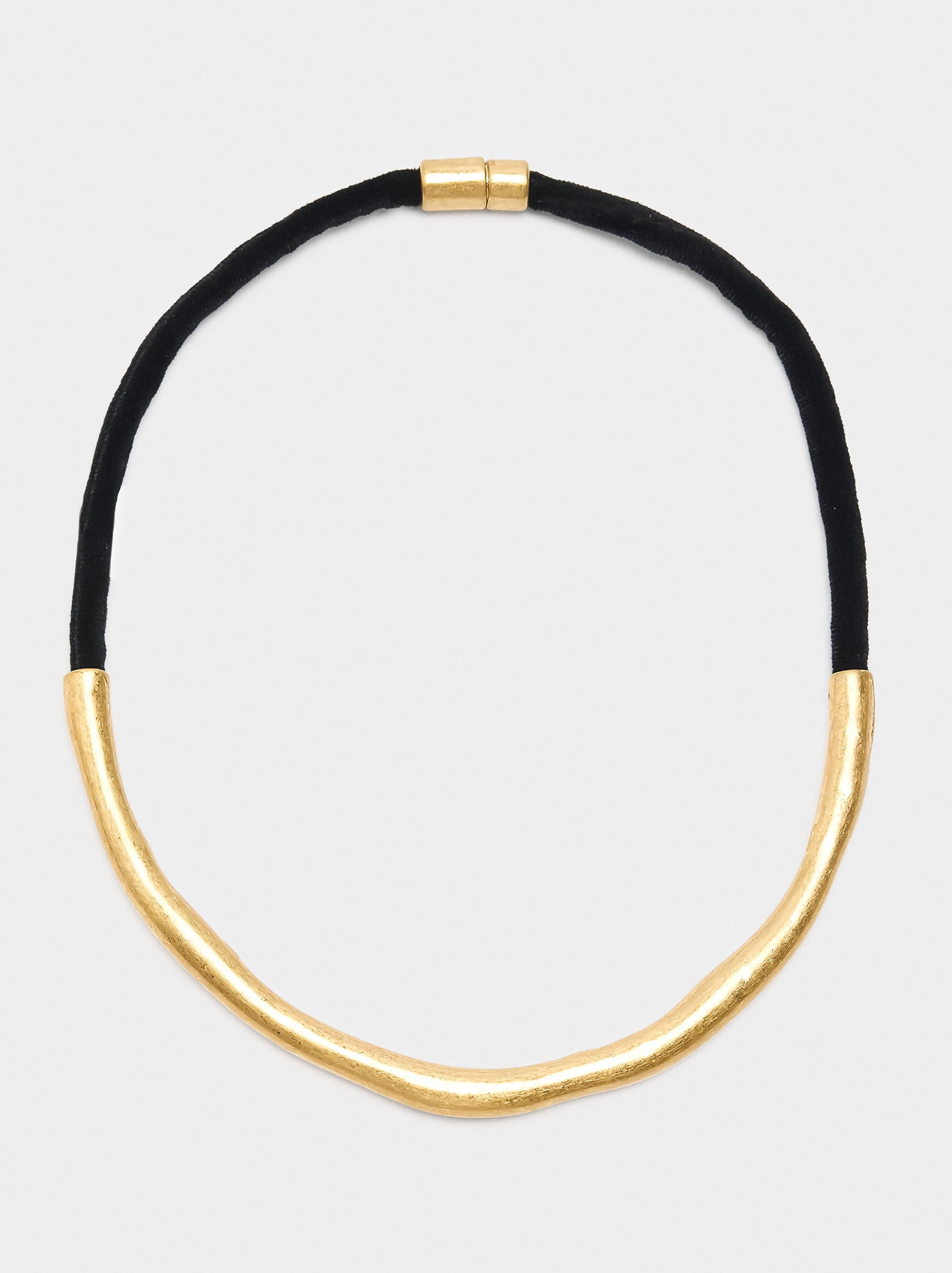 Collar Bicolor Con Mitad Rígida