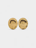 Pendientes Redondos Con Relieve