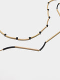 Collar Con Abalorios De Resina