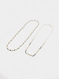 Collar Con Abalorios De Resina