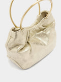 Bolso De Mano Metalizado