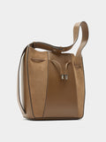 Bolso Bombonera Con Piel M