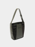 Bolso Bombonera Con Piel M