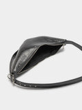 Bolso De Hombro Asimétrico Con Tachuelas