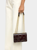 Bolso De Hombro Doble Con Tachuelas