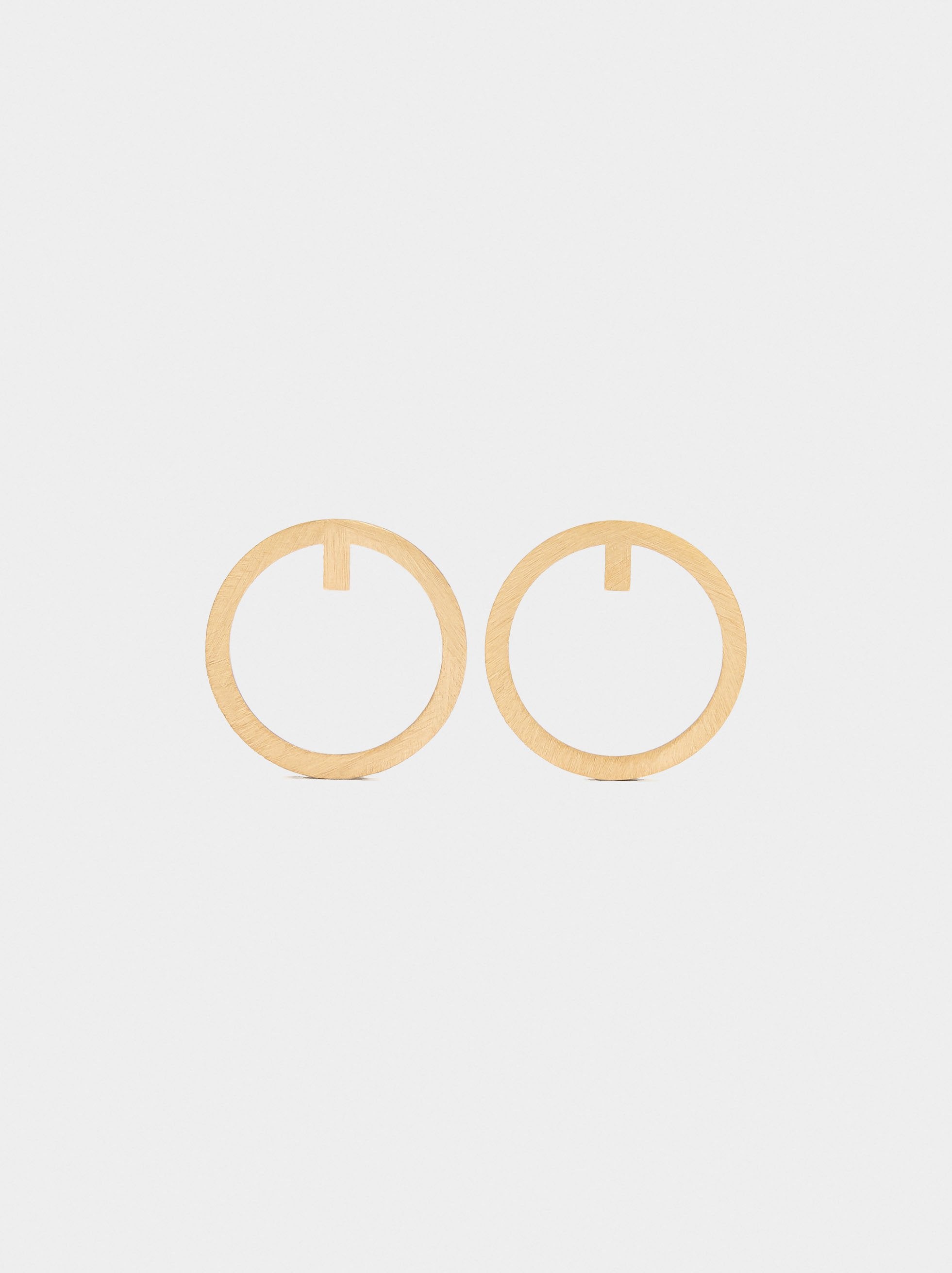 Pendientes Aros Dorados