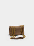 Bolso De Hombro Efecto Piel Con Tachuelas