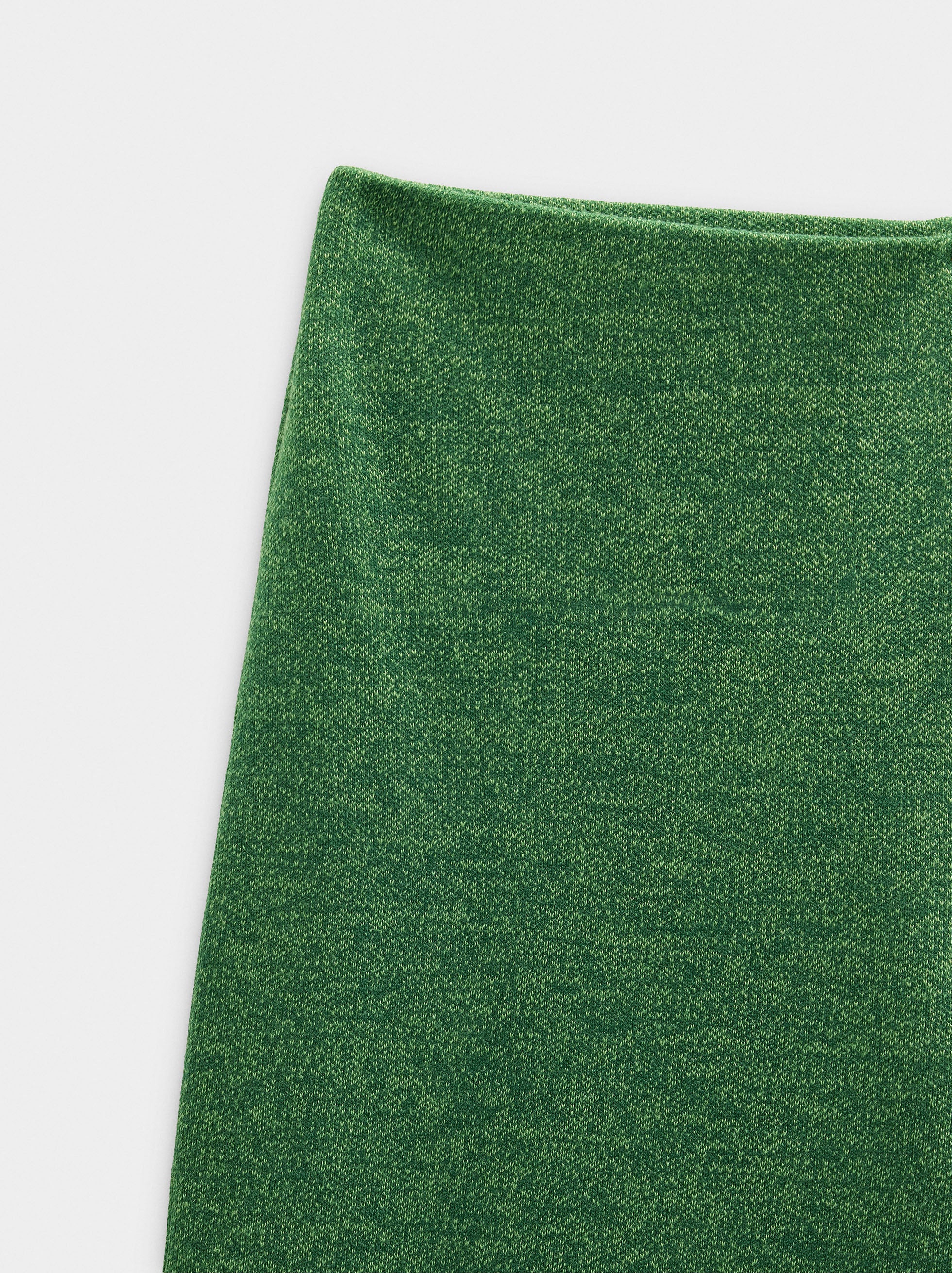 Pantalón Con Textura Cintura Elástica