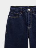 Pantalón Vaquero Recto De 100% Algodón