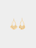 Pendientes Gota Con Medallas