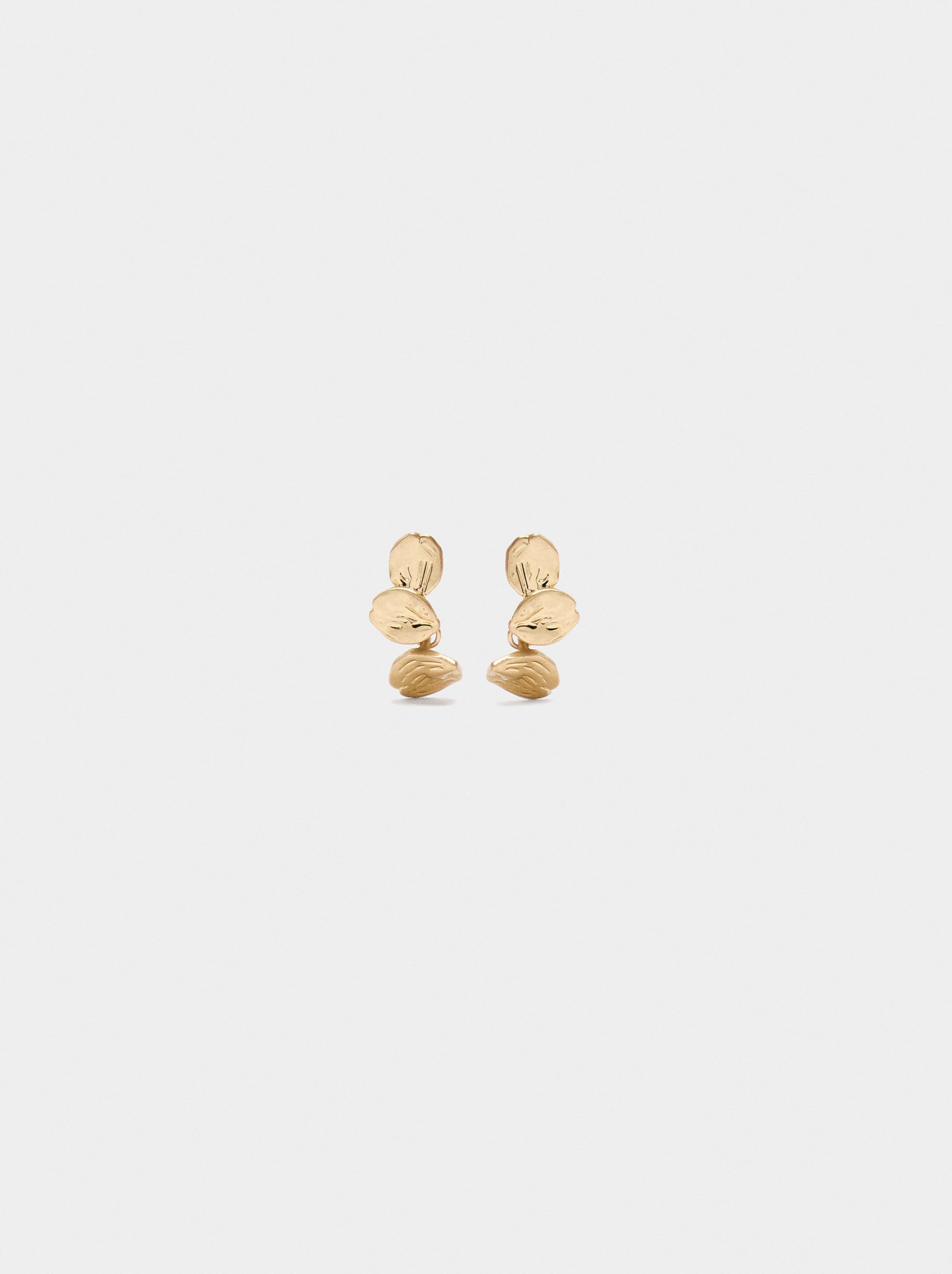 Pendientes Largos De Pétalos
